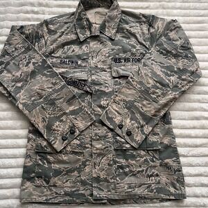 U.S. Air Force Utility Coat Mens 38R Digital Tiger Stripe Camo Jacket